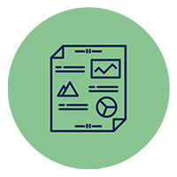 Justification Infographic Icon